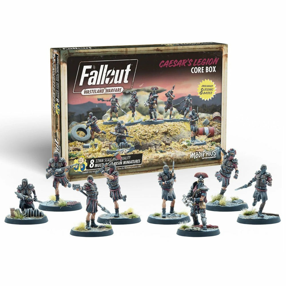 Miniature Figures & Games | Fallout Wasteland Warfare: Caesar’s Legion Core Box – Tabletop Rpg Miniature Set Games & Puzzles Miniature Figures & Games