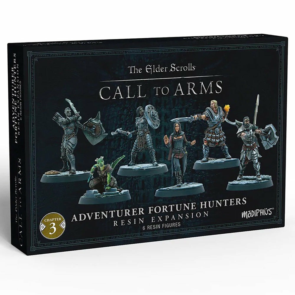 Miniature Figures & Games | Modiphius Entertainment Elder Scrolls: Call To Arms 32Mm Adventurer Fortune Hunters Miniature Set Games & Puzzles Miniature Figures & Games