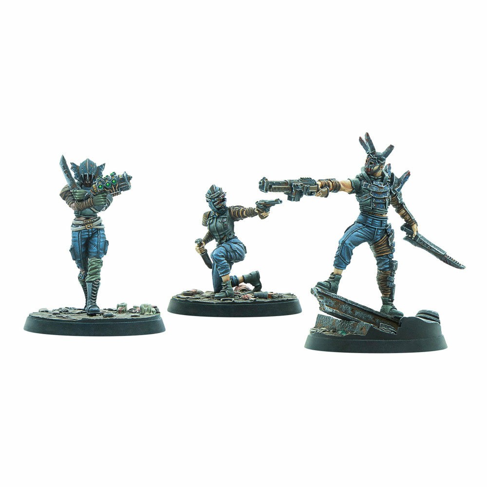 Miniature Figures & Games | Modiphius Entertainment Fallout: Wasteland Warfare – Disciples Leaders 32Mm Miniature Set Games & Puzzles Miniature Figures & Games