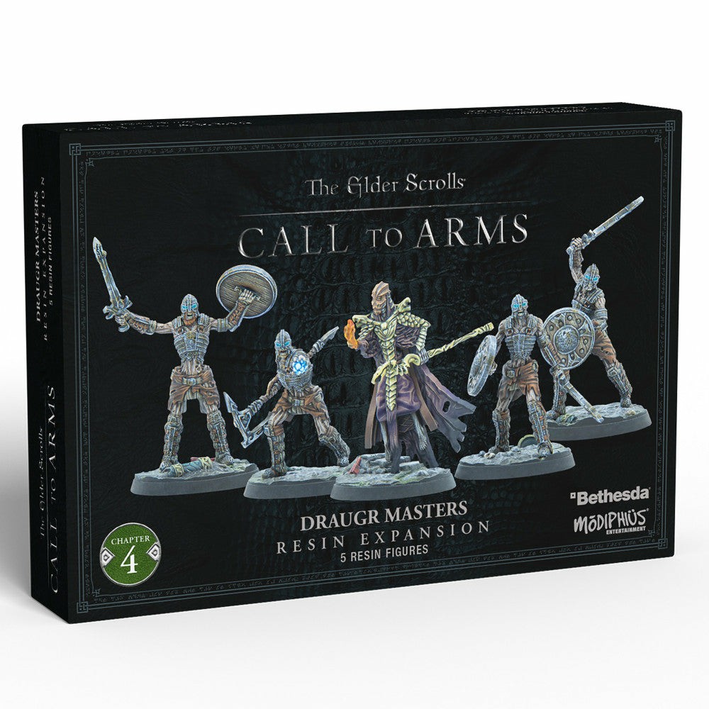 Miniature Figures & Games | Modiphius The Elder Scrolls: Call To Arms 32Mm Draugr Masters Miniature Set Games & Puzzles Miniature Figures & Games