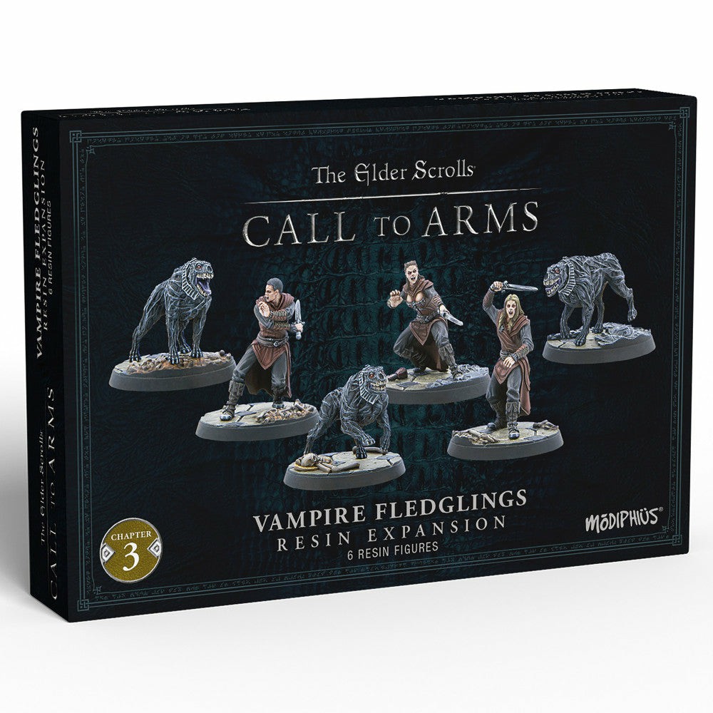 Miniature Figures & Games | Modiphius The Elder Scrolls: Call To Arms 32Mm Vampire Fledglings Miniature Set Games & Puzzles Miniature Figures & Games