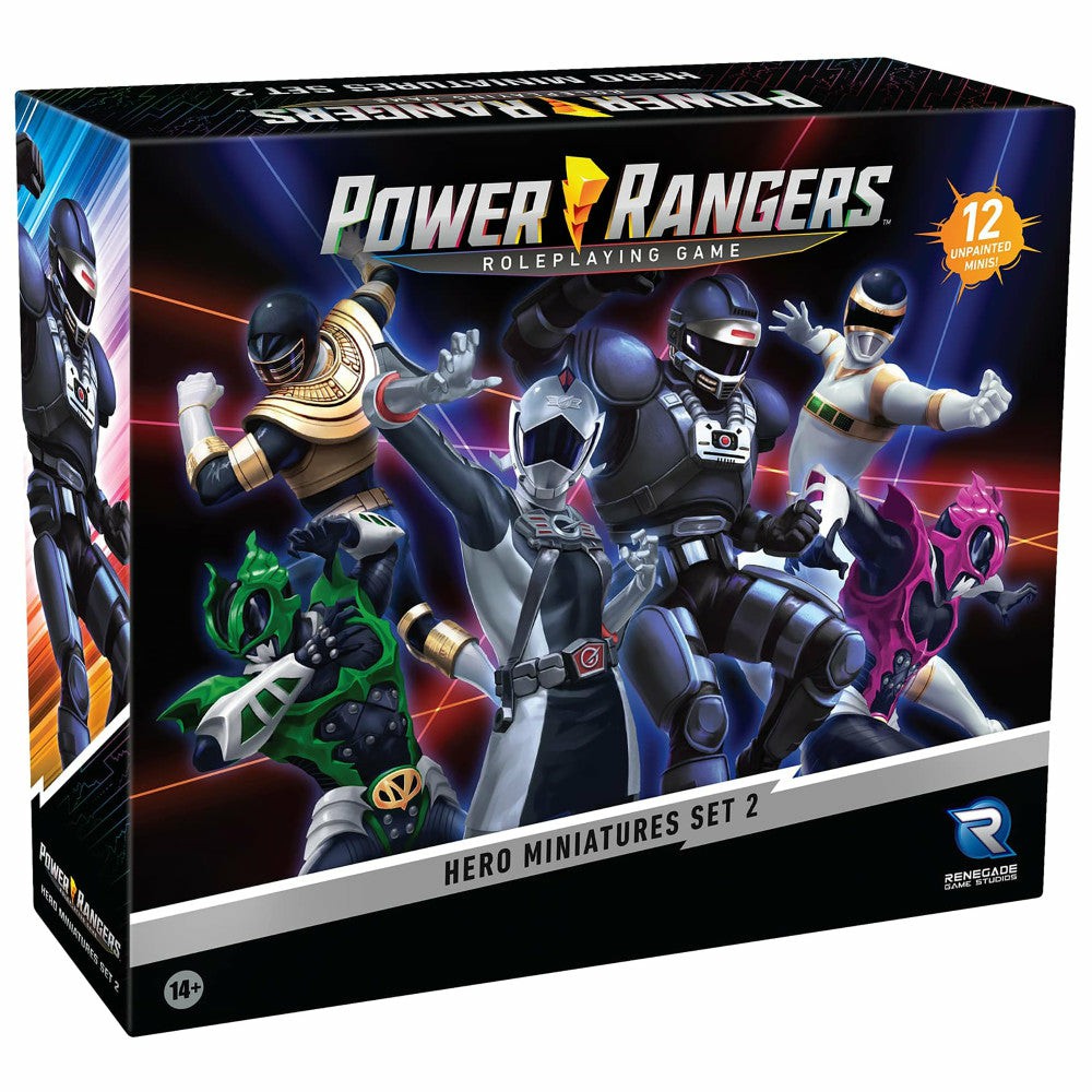 Miniature Figures & Games | Renegade Games Power Rangers Rpg Hero Miniatures Set 2, 28Mm Scale Games & Puzzles Miniature Figures & Games