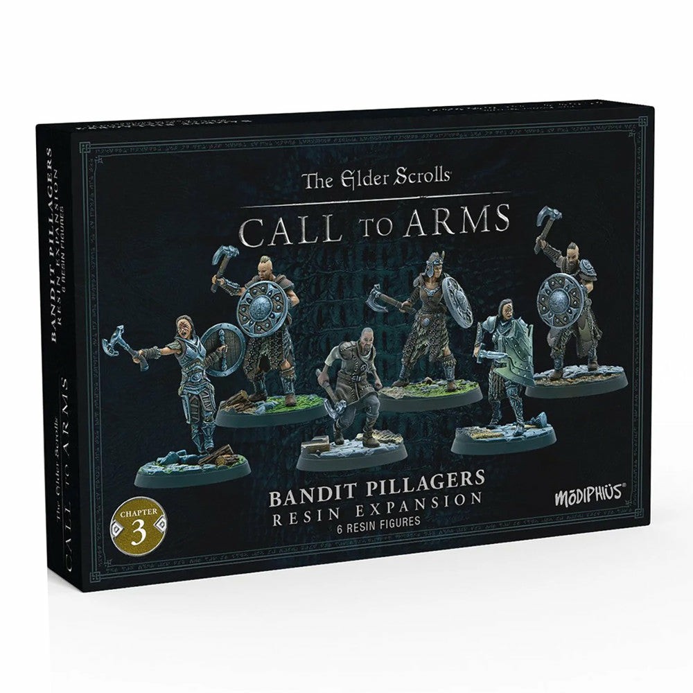 Miniature Figures & Games | The Elder Scrolls: Call To Arms – 32Mm Bandit Pillagers Expansion Set Games & Puzzles Miniature Figures & Games