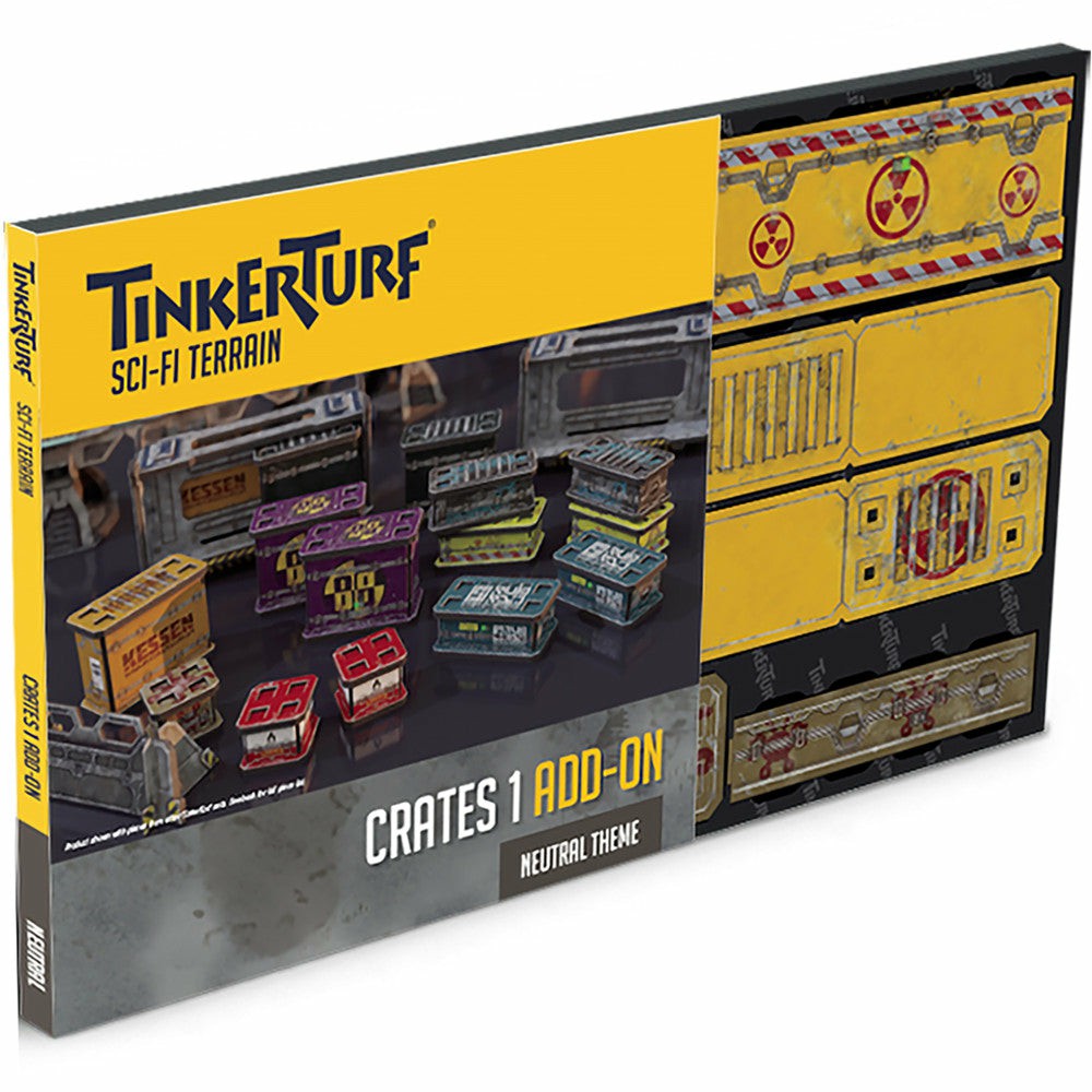 Miniature Figures & Games | Tinkerturf Sci-Fi Terrain: Color Crates Series 1 Add-On – Neutral Theme Games & Puzzles Miniature Figures & Games