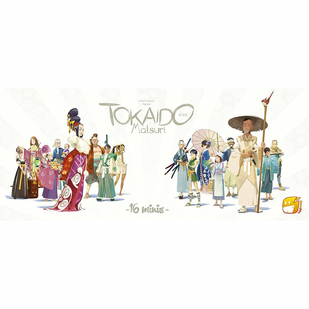 Miniature Figures & Games | Tokaido: Matsuri Miniature Figures 16-Pack Accessory For Board Game Enthusiasts Games & Puzzles Miniature Figures & Games