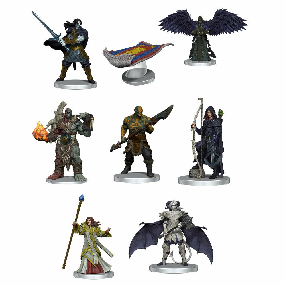 Miniature Figures & Games | Wizkids Death Saves: War Of Dragons Box Set 2 – 8 Piece Pre-Painted Miniatures Games & Puzzles Miniature Figures & Games