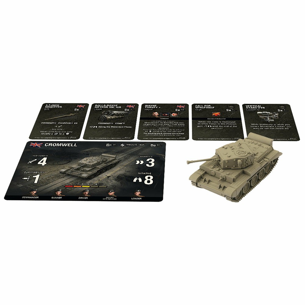 Miniature Figures & Games | World Of Tanks: British Cromwell Tank Expansion Miniatures Game Games & Puzzles Miniature Figures & Games