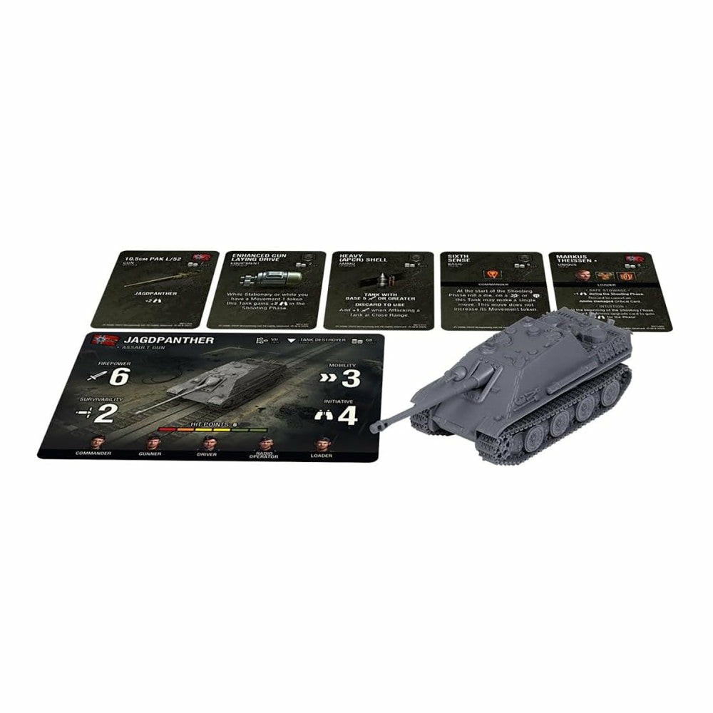 Miniature Figures & Games | World Of Tanks: German Jagdpanther Expansion – Detailed Miniatures Game Games & Puzzles Miniature Figures & Games