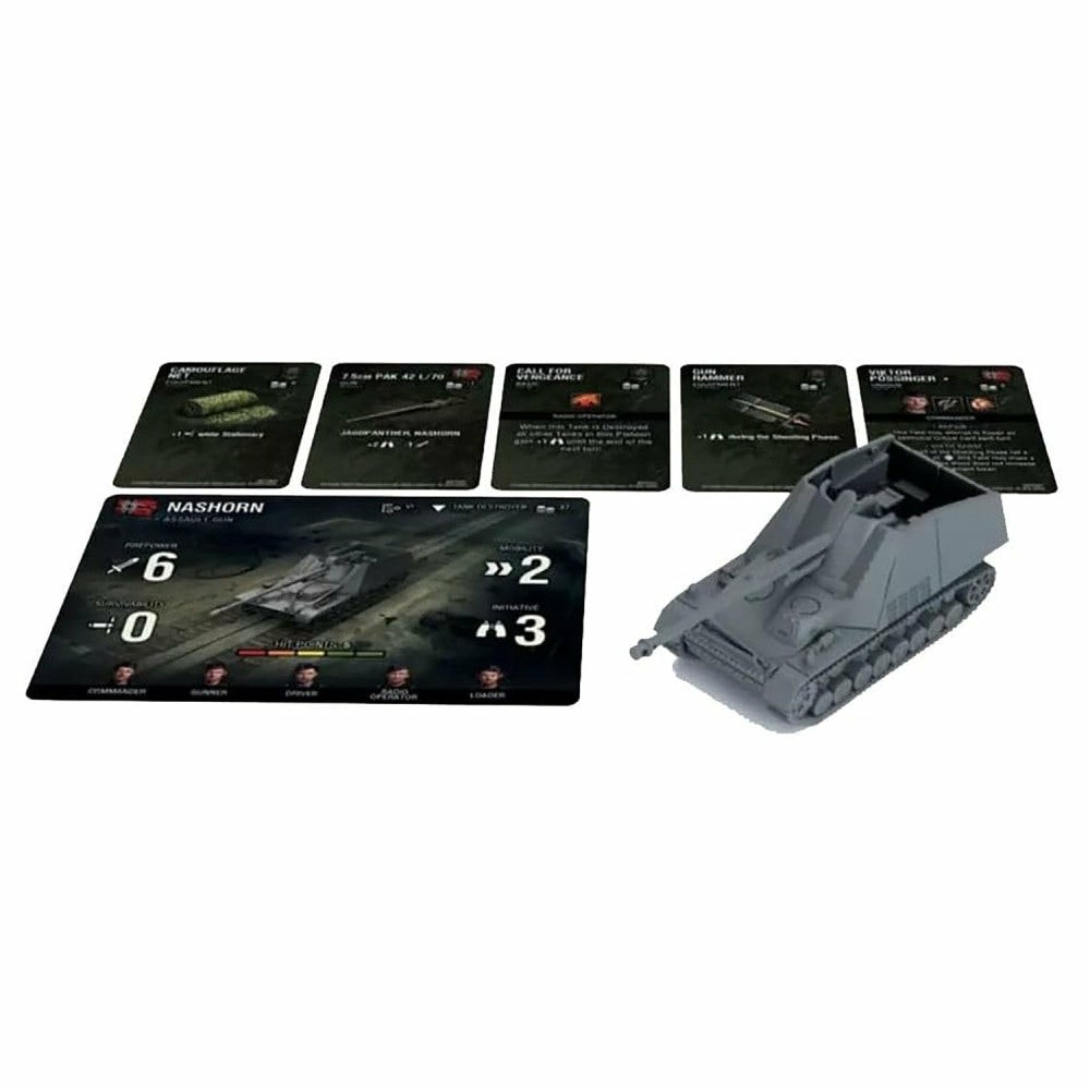 Miniature Figures & Games | World Of Tanks: German Nashorn Tank Expansion – Miniatures Game Games & Puzzles Miniature Figures & Games