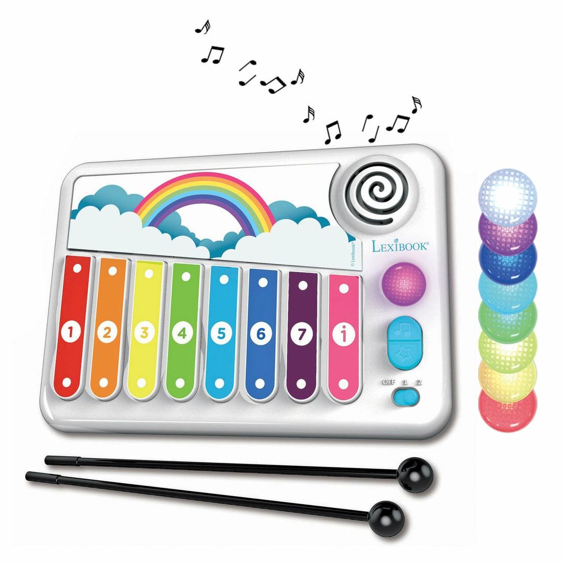 Musical & Sound Toys | Lexibook Interactive Electronic Xylophone With Colorful Learning Modes Baby & Toddler Toys Musical & Sound Toys