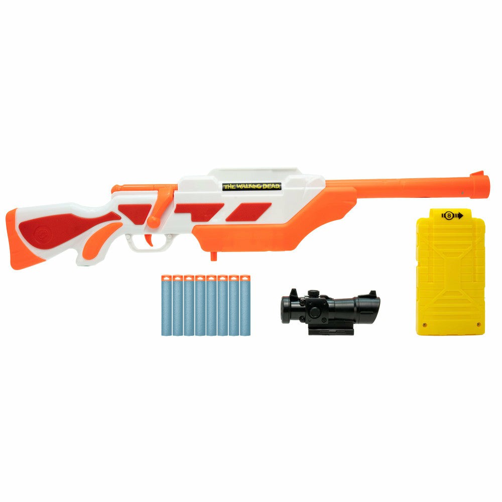 Nerf & Toy Blasters | Air Warriors The Walking Dead Andrea’s Rifle 25.5 In Dart Blaster Action Figures & Playsets Nerf & Toy Blasters