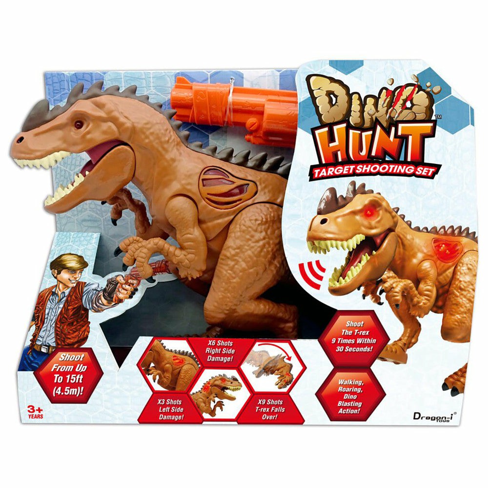 Nerf & Toy Blasters | Dragon-I Dino Hunt Interactive Target Shooting Game For Kids Ages 3+ Action Figures & Playsets Nerf & Toy Blasters