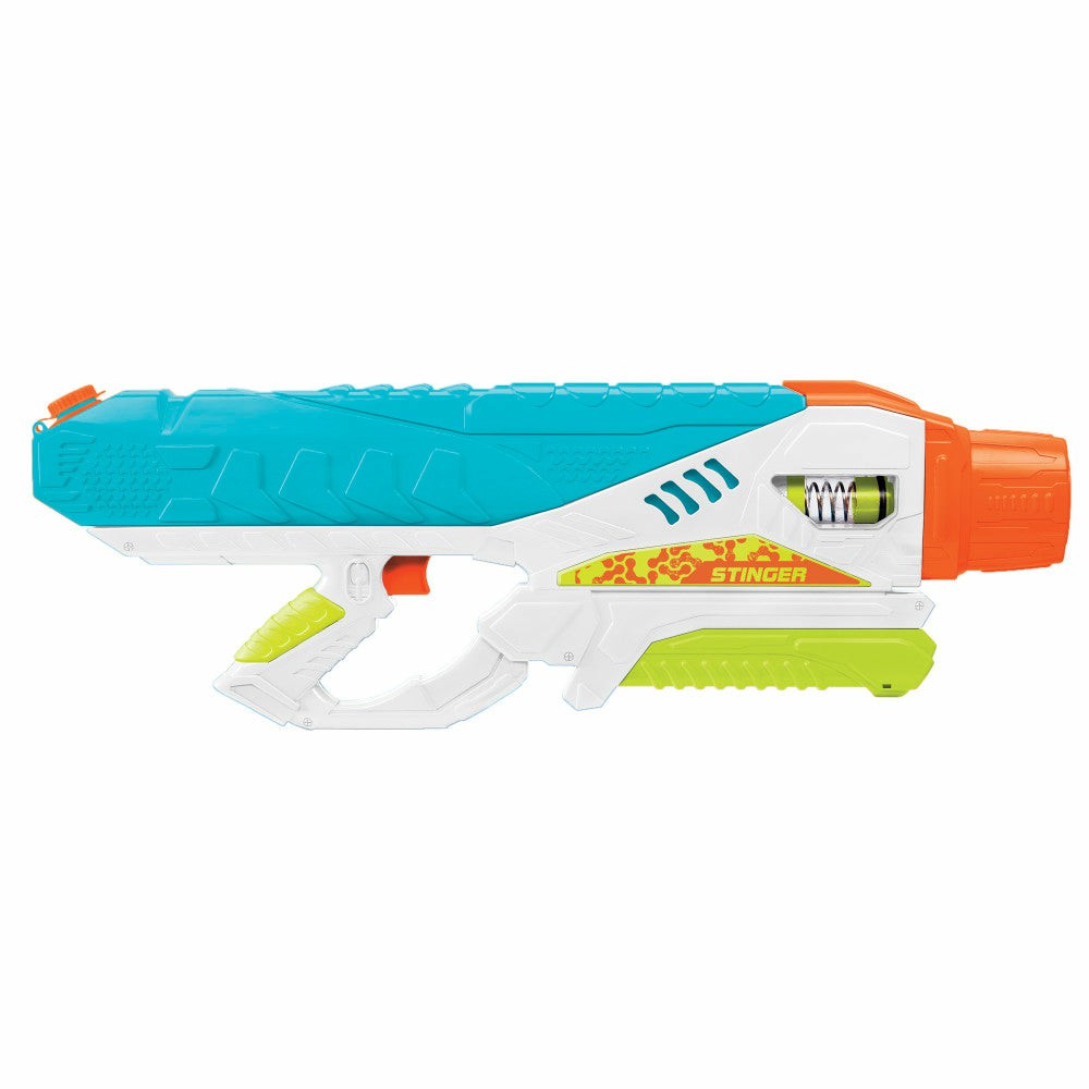 Nerf & Toy Blasters | Water Warriors Stinger Steady Stream Blaster – 90Oz, Long-Range, Ages 8+ Action Figures & Playsets Nerf & Toy Blasters