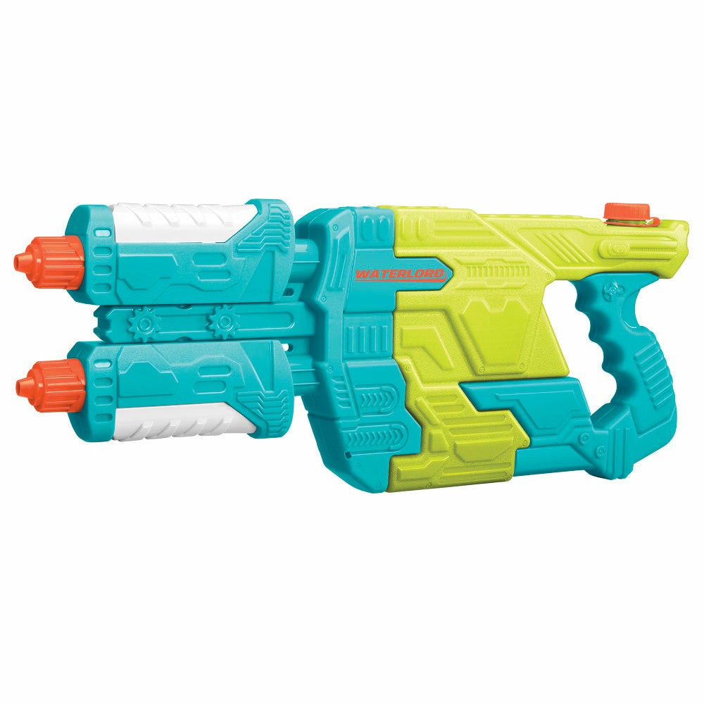 Nerf & Toy Blasters | Water Warriors Waterlord Dual-Barrel Water Blaster For Kids, Ages 6+ Action Figures & Playsets Nerf & Toy Blasters