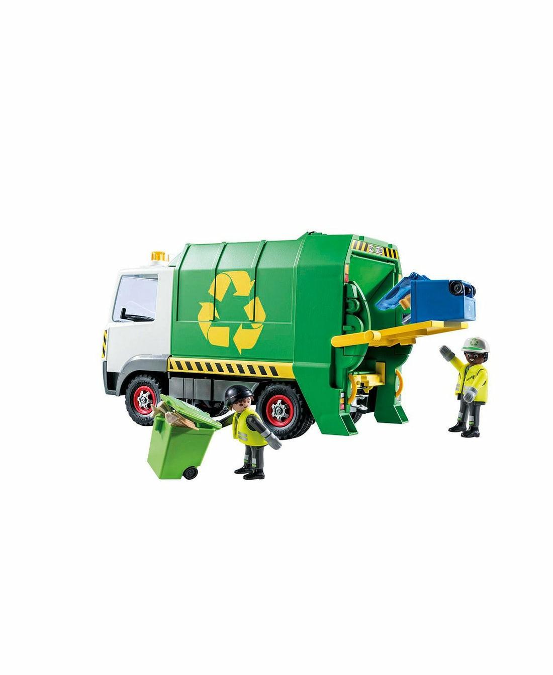 Playmobil | Playmobil City Life 61-Piece Recycle Truck Playset Building Blocks & Sets Playmobil