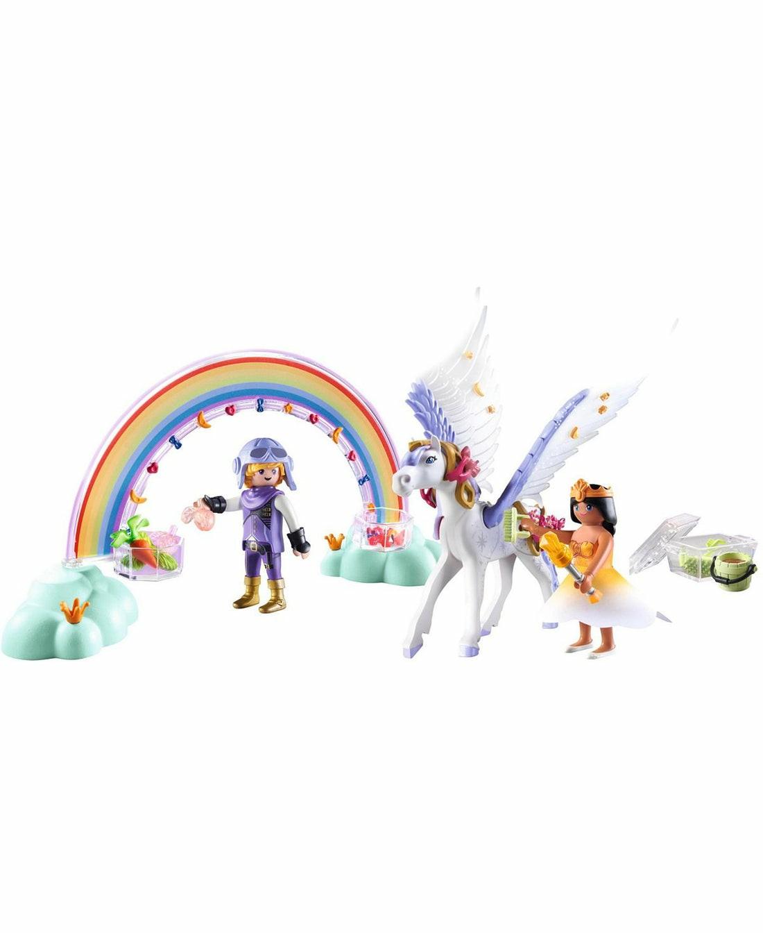 Playmobil | Playmobil Princess Magic Pegasus With Rainbow Care Set, 85 Pieces Building Blocks & Sets Playmobil