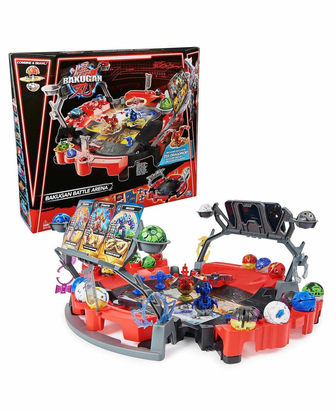 Playsets & Vehicles | Bakugan Battle Arena With Exclusive Dragonoid, Customizable Action Figure Playset Action Figures & Playsets Playsets & Vehicles