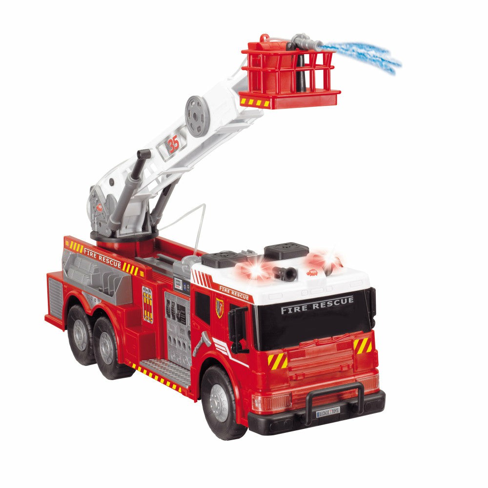 Playsets & Vehicles | Dickie Toys International 24 Inch Fire Brigade Fire Truck Action Figures & Playsets Playsets & Vehicles