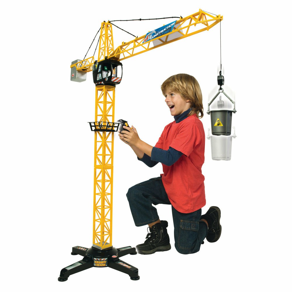 Playsets & Vehicles | Dickie Toys Majorette 40″ Giant Crane With Remote Control Action Figures & Playsets Playsets & Vehicles