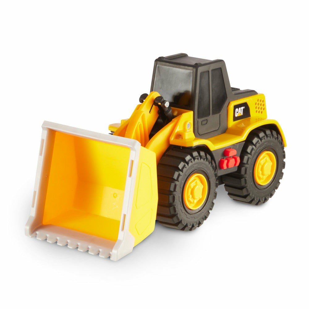 Playsets & Vehicles | Funrise Cat Tough Machines Interactive Wheel Loader Toy Action Figures & Playsets Playsets & Vehicles