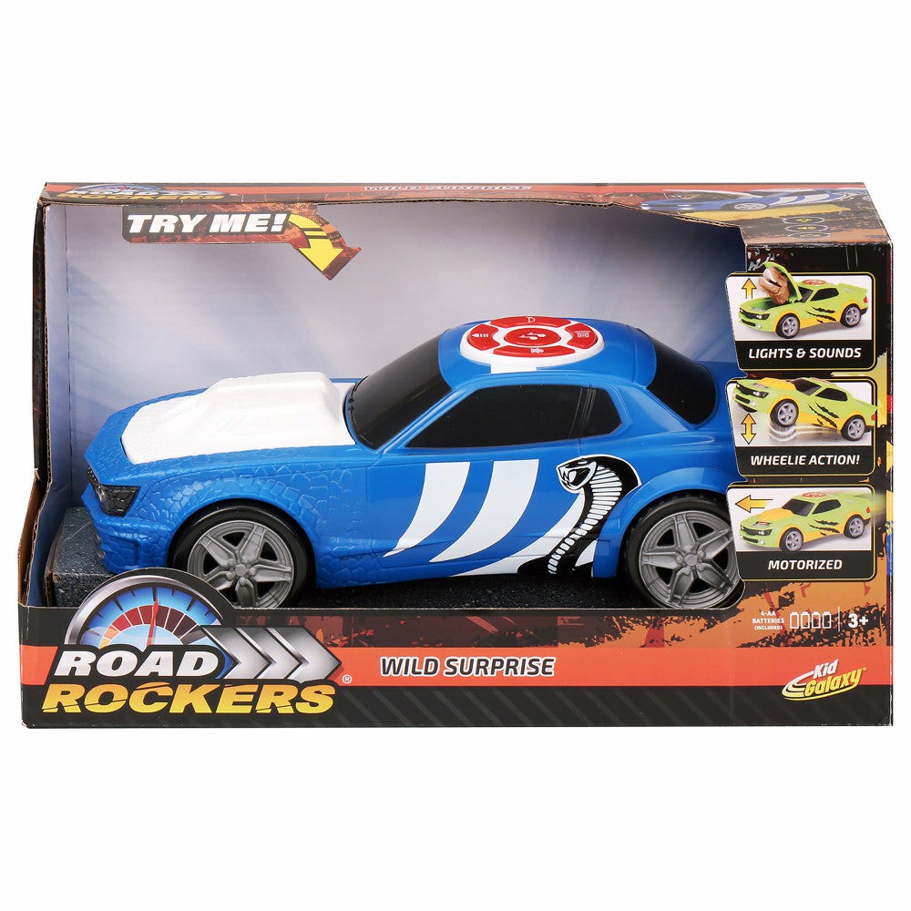 Playsets & Vehicles | Kid Galaxy Light And Sound Wild Surprise Cobra Motorized Toy Car Action Figures & Playsets Playsets & Vehicles