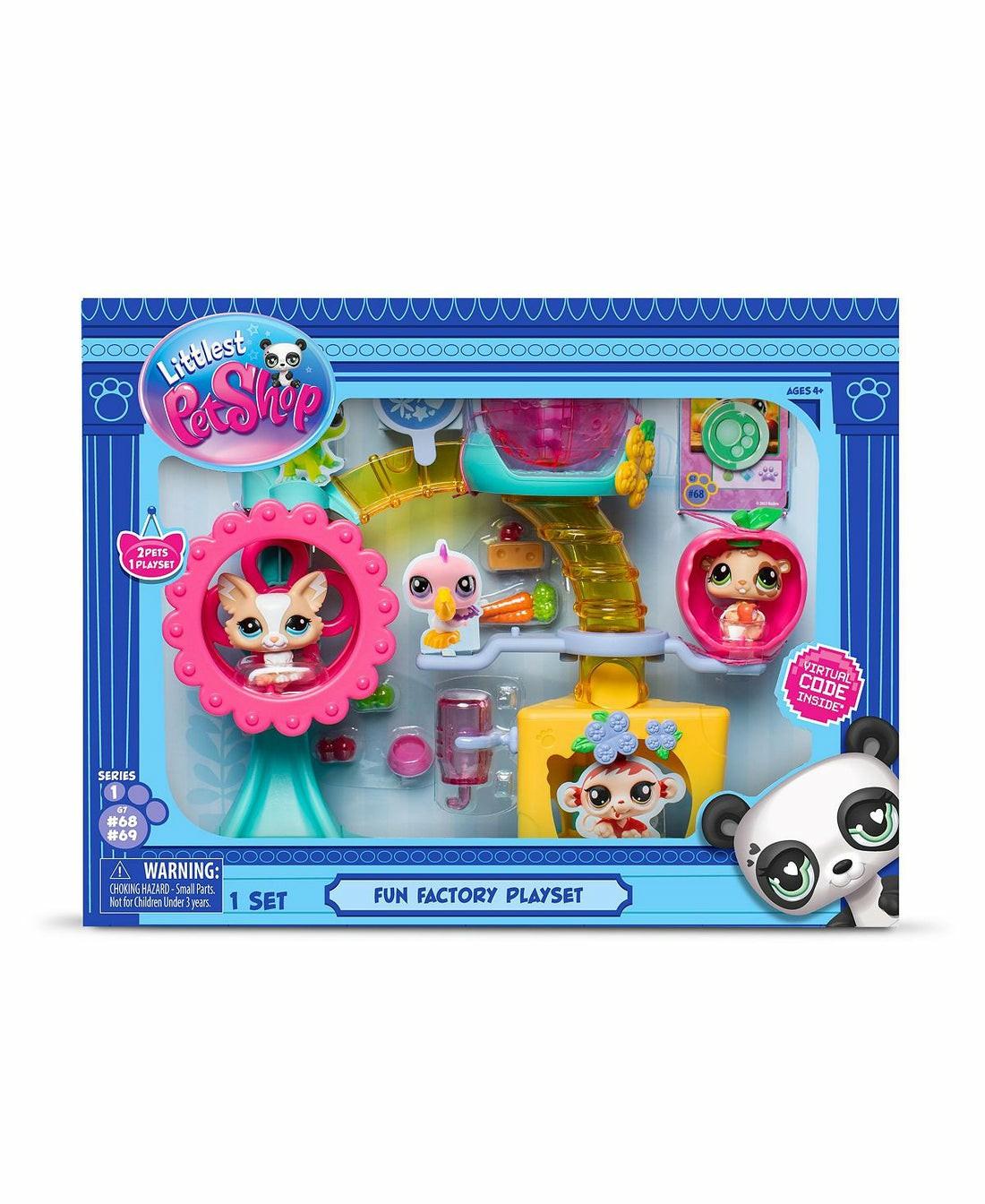 Playsets & Vehicles | Littlest Pet Shop Fun Factory Playground Playset – Series 1 Action Figures & Playsets Playsets & Vehicles