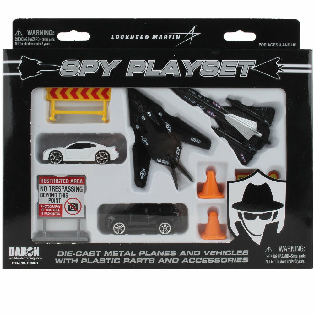 Playsets & Vehicles | Lockheed Martin Ultimate Spy Playset With Die-Cast Vehicles Action Figures & Playsets Playsets & Vehicles