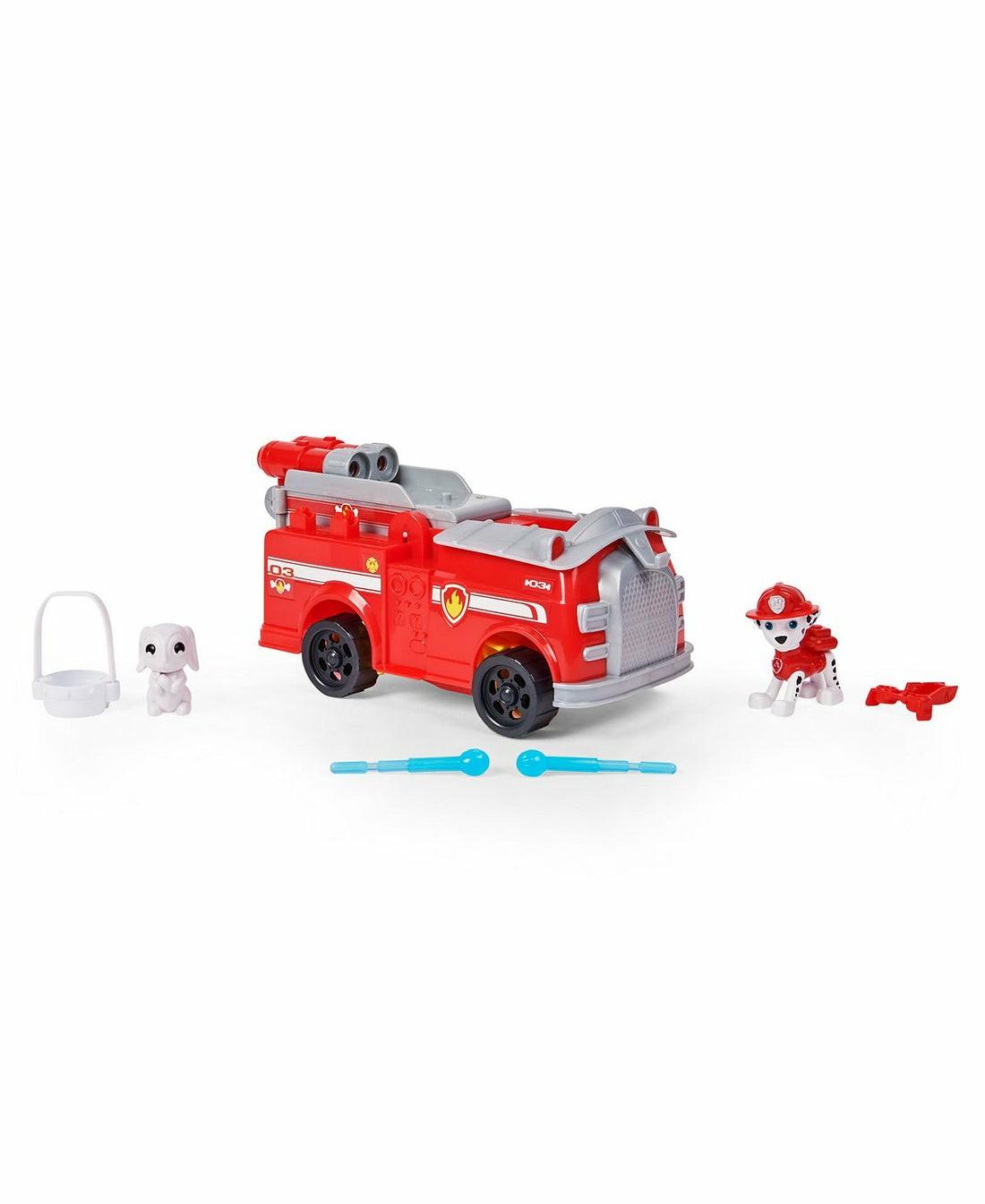 Playsets & Vehicles | Paw Patrol Marshall’s Rise And Rescue Vehicle Playset With Action Figures Action Figures & Playsets Playsets & Vehicles