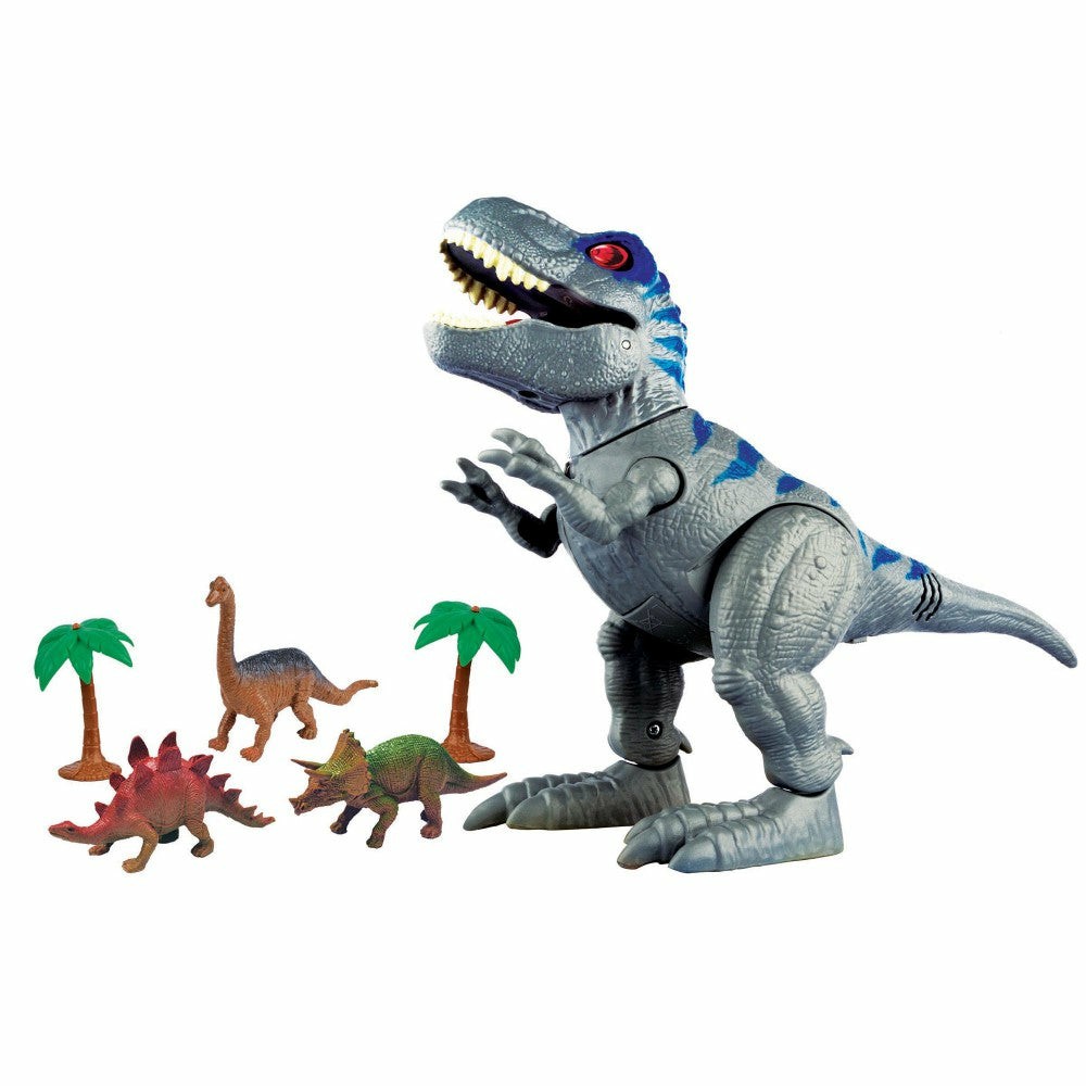 Playsets & Vehicles | Pre-Historic Times Dinosaur Playset With Walking T-Rex Action Figures & Playsets Playsets & Vehicles