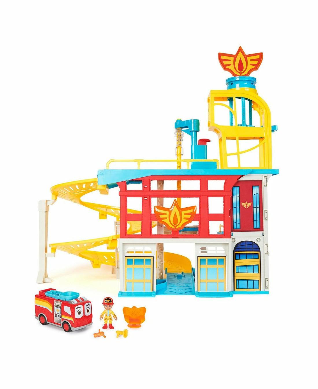 Playsets & Vehicles | Spin Master Firebuds Hq Interactive Playset With Lights And Sounds Action Figures & Playsets Playsets & Vehicles