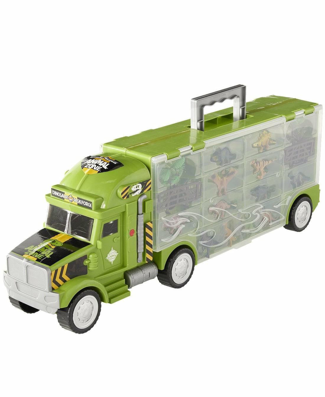 Playsets & Vehicles | Toys R Us Animal Zone Dino Transport Truck Playset – Green Action Figures & Playsets Playsets & Vehicles