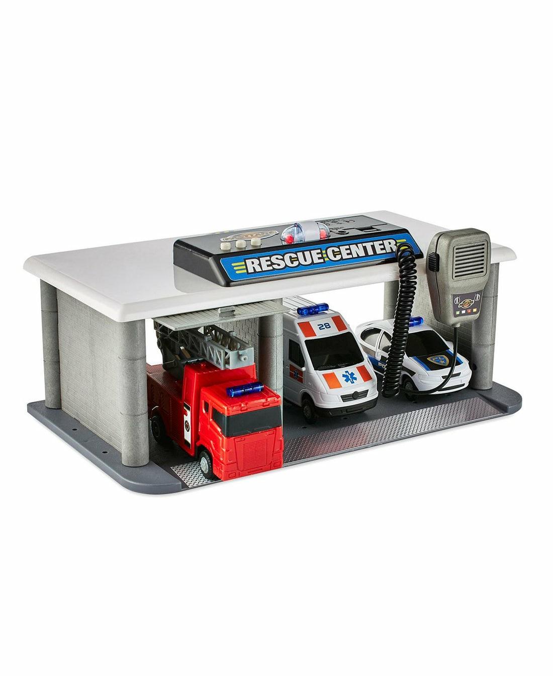 Playsets & Vehicles | Toys R Us Fast Lane Rescue Center Playset With Lights And Sounds Action Figures & Playsets Playsets & Vehicles