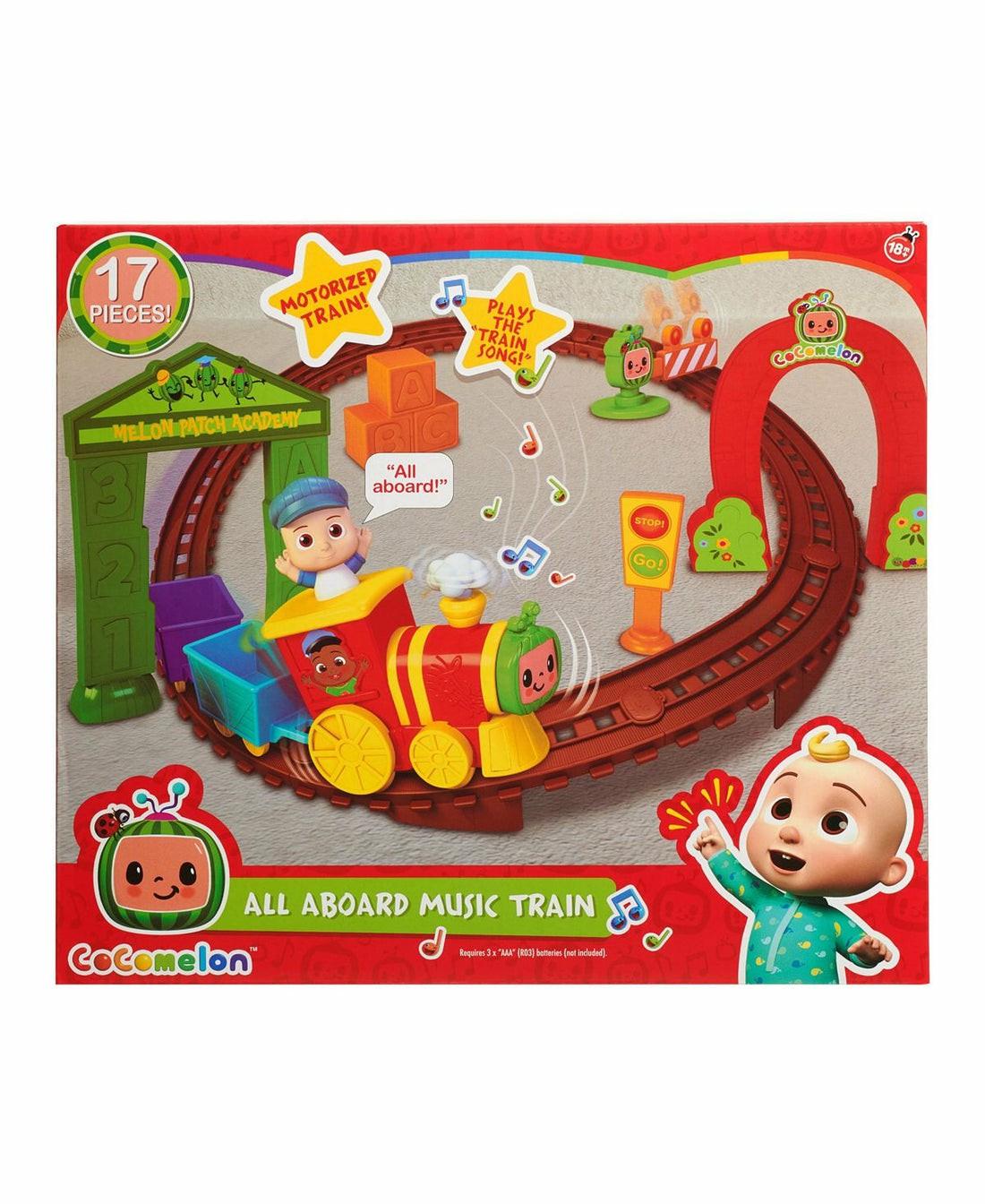 Preschool Education Toys & Activities | Cocomelon All Aboard Music Train Playset – 15 Piece Interactive Set Preschool Education Toys & Activities Preschool Education Toys & Activities