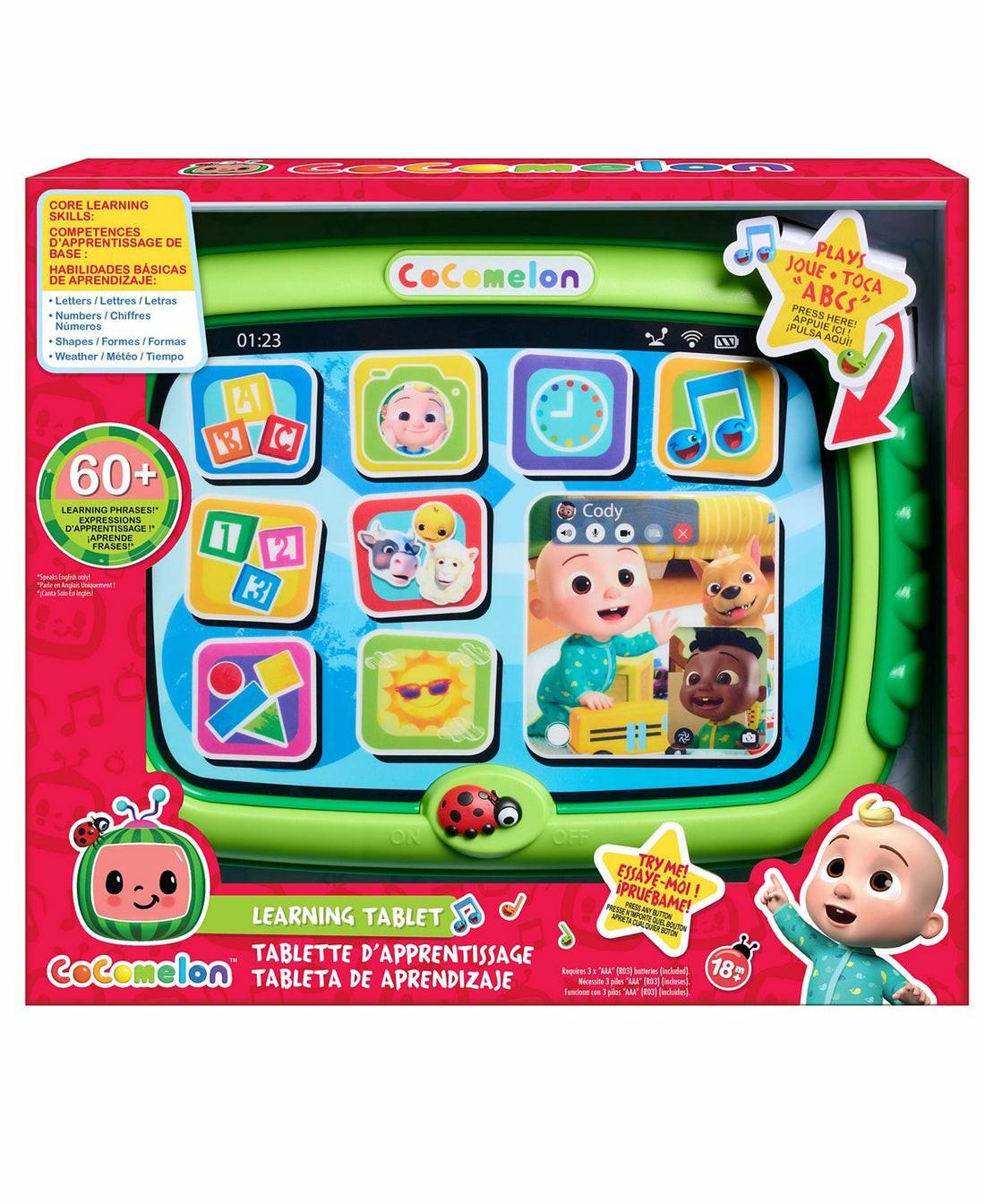 Preschool Education Toys & Activities | Cocomelon Interactive Learning Tablet – Educational Toy With 60+ Phrases & Alphabet Song Preschool Education Toys & Activities Preschool Education Toys & Activities