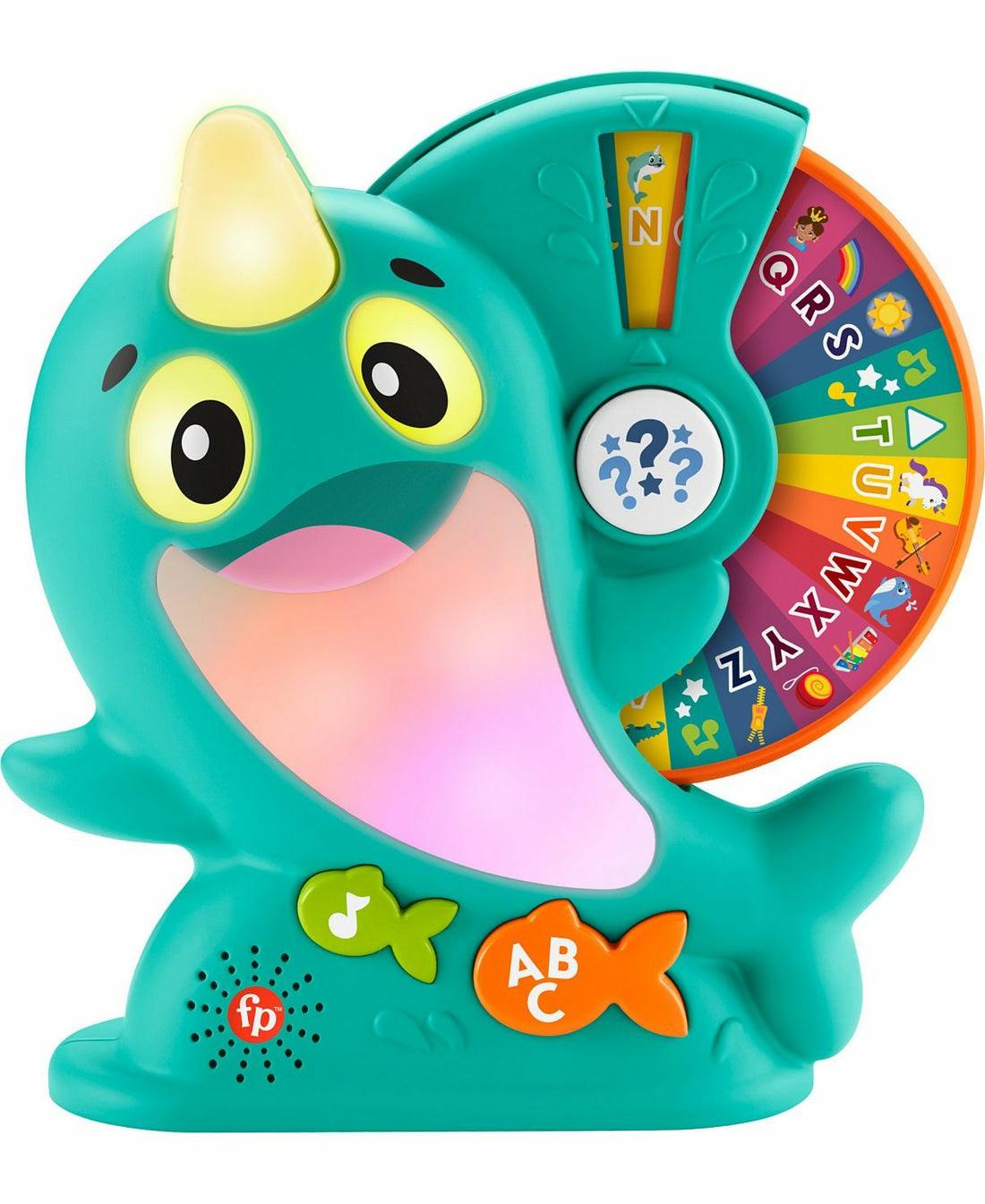 Preschool Education Toys & Activities | Fisher-Price Linkimals Learning Narwhal Interactive Musical Toy For Toddlers Preschool Education Toys & Activities Preschool Education Toys & Activities