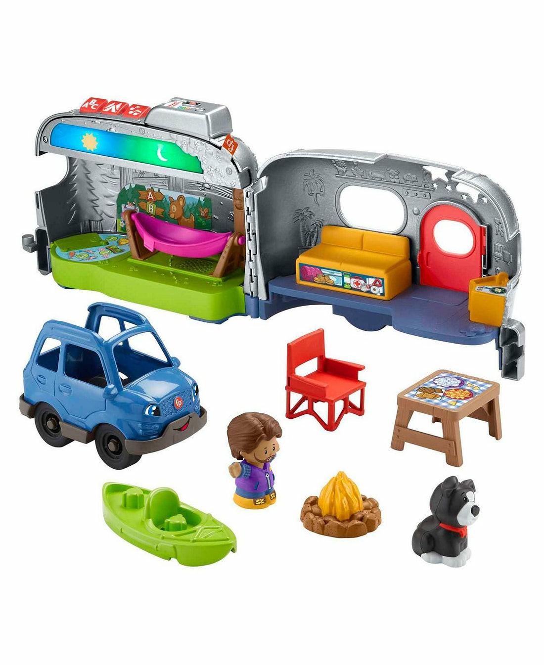 Preschool Education Toys & Activities | Fisher Price Little People Light-Up Learning Camper – Interactive Educational Toy Preschool Education Toys & Activities Preschool Education Toys & Activities