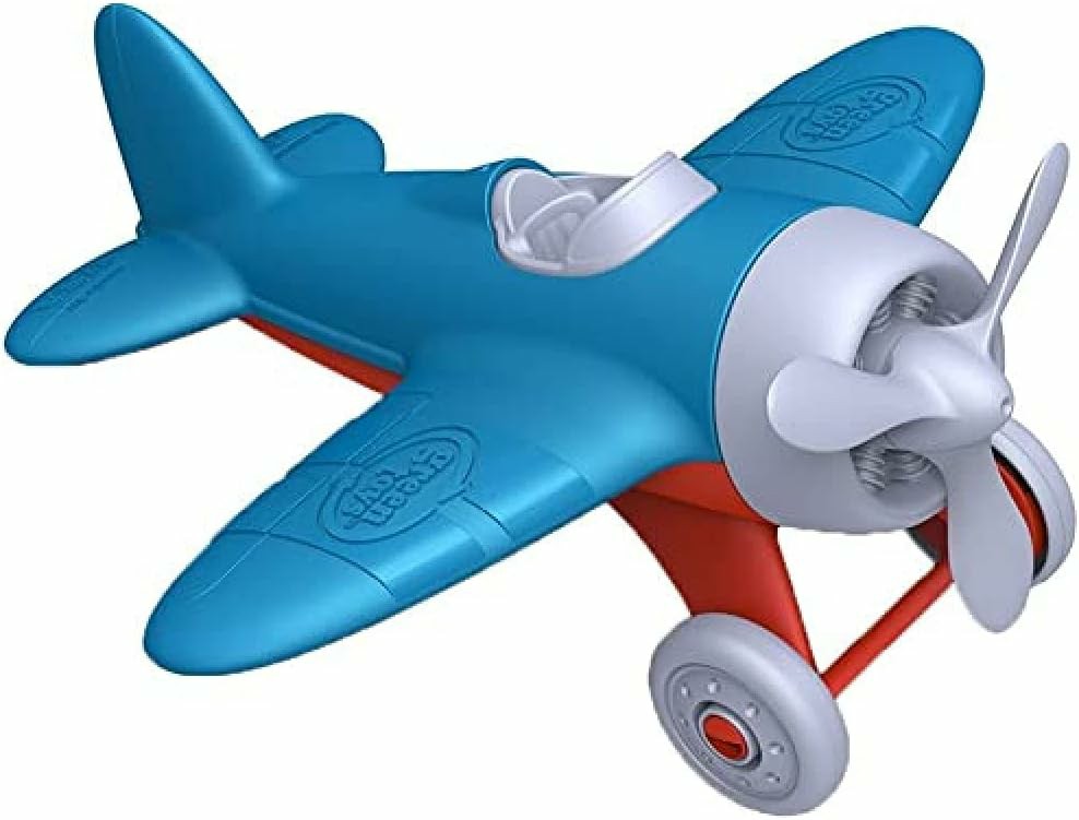 Preschool Education Toys & Activities | Green Toys Eco-Friendly Preschool Toy Plane – Blue And Red Preschool Education Toys & Activities Preschool Education Toys & Activities