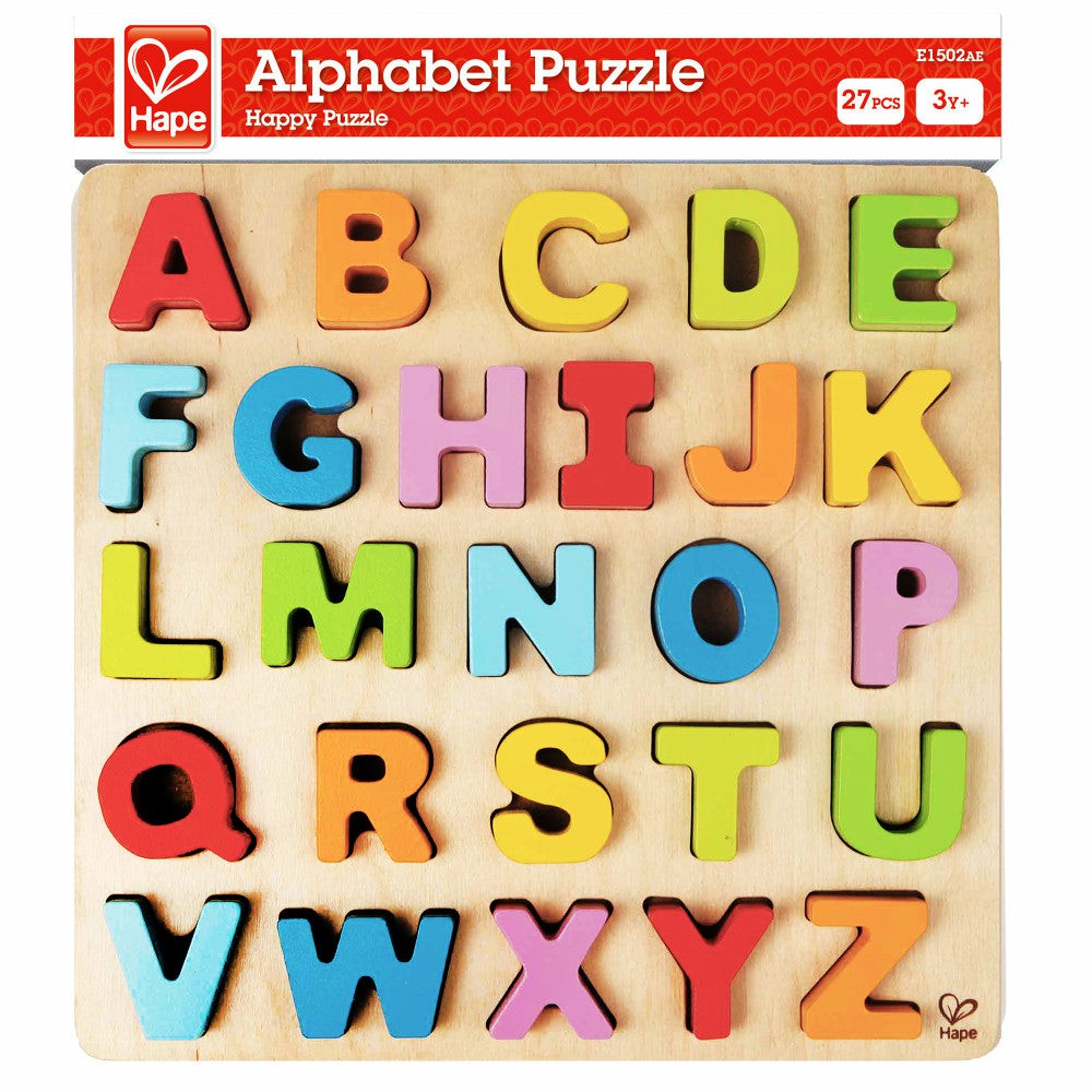 Preschool Education Toys & Activities | Hape Colorful Wooden Alphabet Puzzle – Educational Abc Learning Toy Preschool Education Toys & Activities Preschool Education Toys & Activities