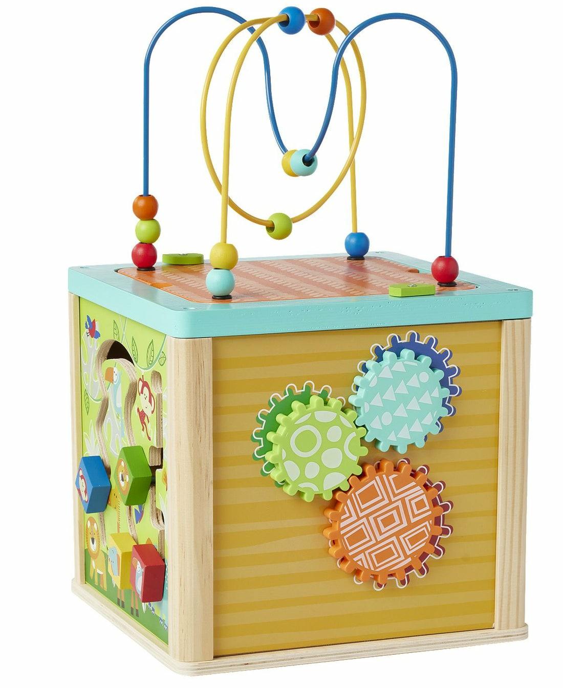 Preschool Education Toys & Activities | Imaginarium 5-In-1 Wooden Activity Cube – Educational Learning Toy Preschool Education Toys & Activities Preschool Education Toys & Activities