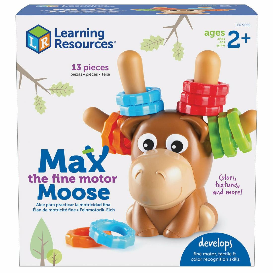 Preschool Education Toys & Activities | Learning Resources Max The Fine Motor Moose – Colorful Interactive Toy Preschool Education Toys & Activities Preschool Education Toys & Activities