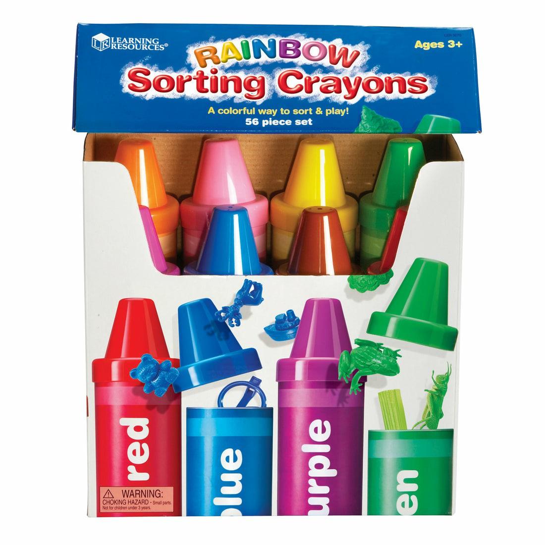 Preschool Education Toys & Activities | Learning Resources Rainbow Sorting Crayons – Educational Toy – 56 Pieces Preschool Education Toys & Activities Preschool Education Toys & Activities