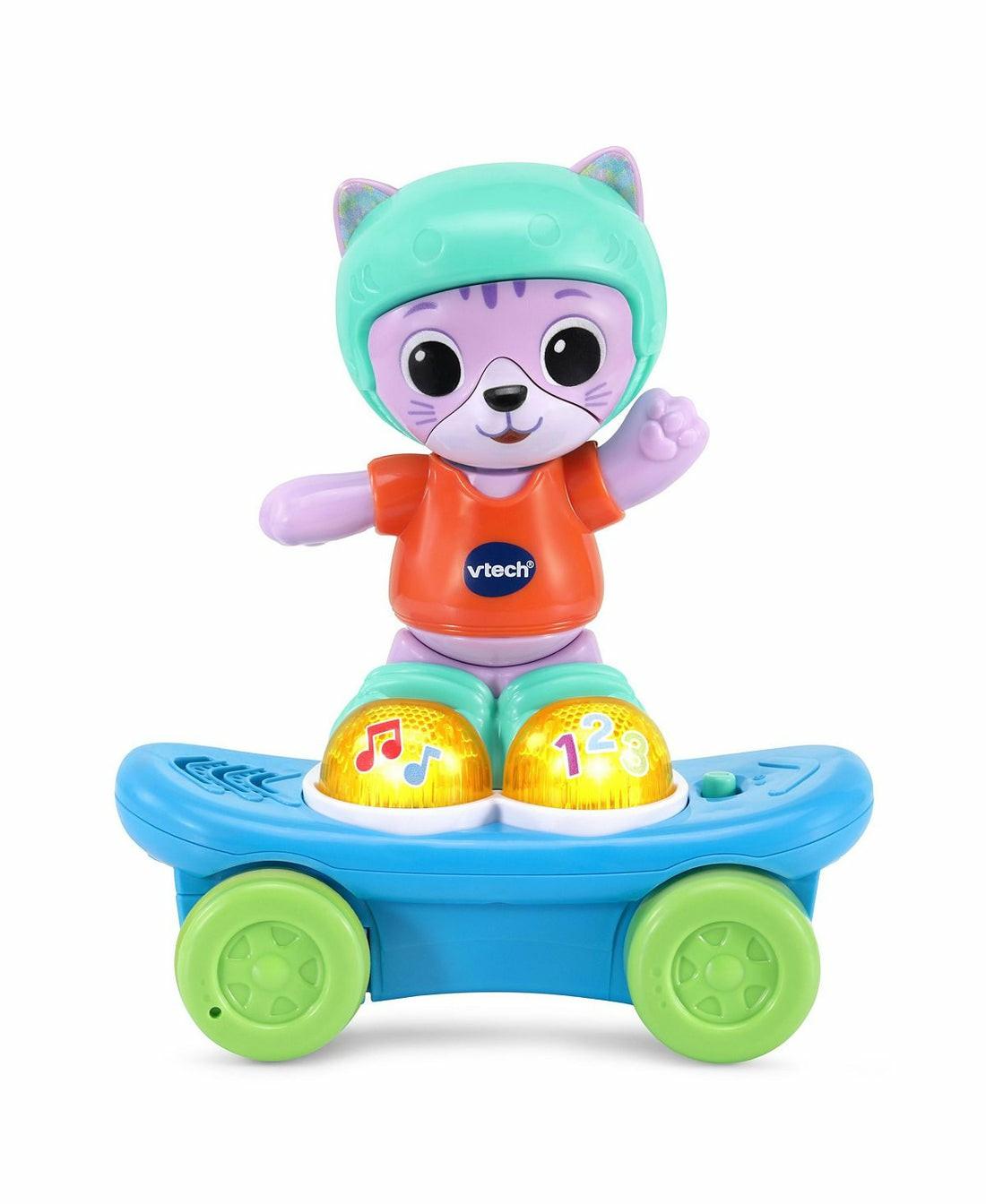 Preschool Education Toys & Activities | Vtech Pull Back Skater Cat ‚Äì Interactive Learning Toy Preschool Education Toys & Activities Preschool Education Toys & Activities