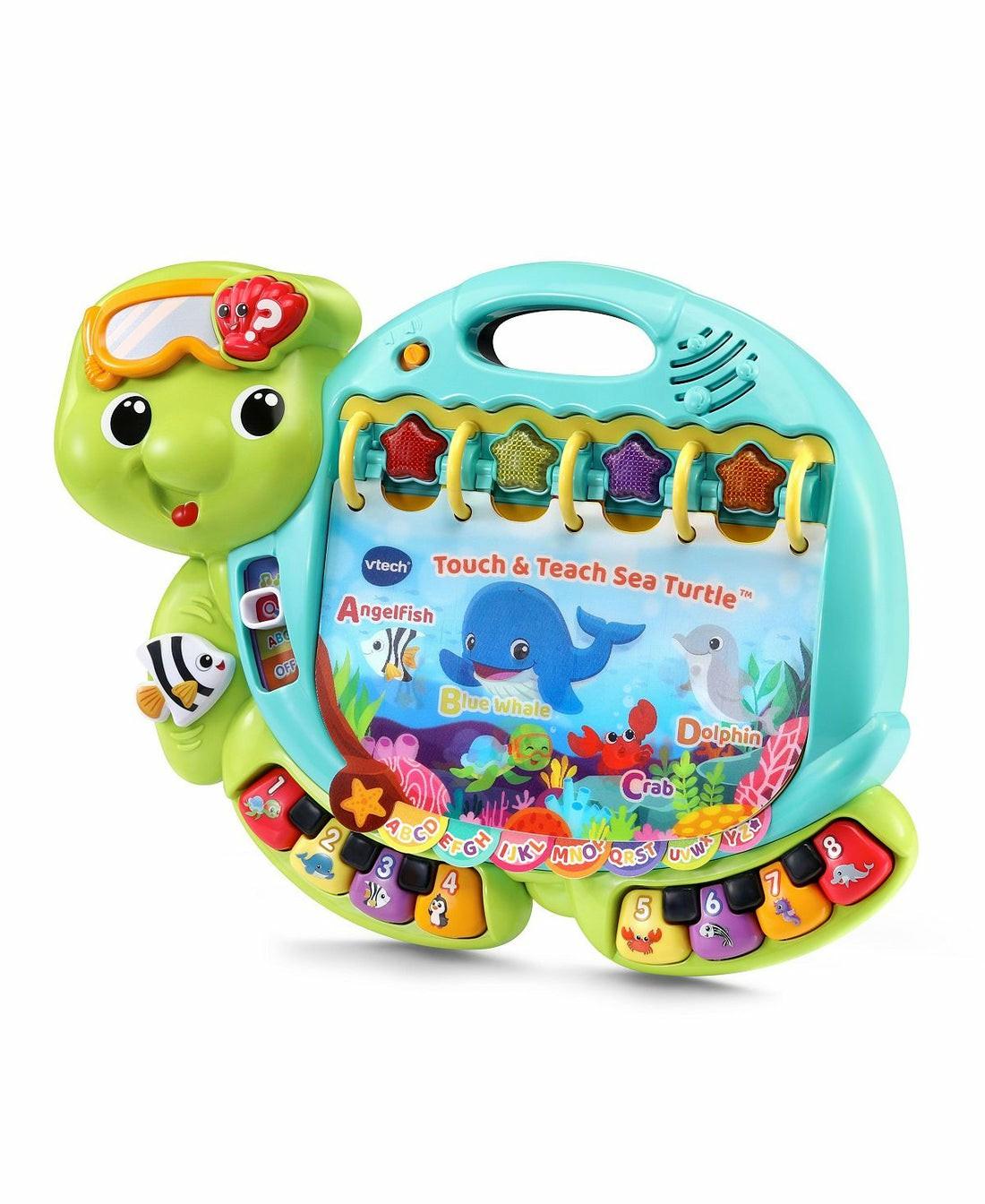 Preschool Education Toys & Activities | Vtech Touch & Teach Sea Turtle – Interactive Educational Toy With Music And Light Preschool Education Toys & Activities Preschool Education Toys & Activities