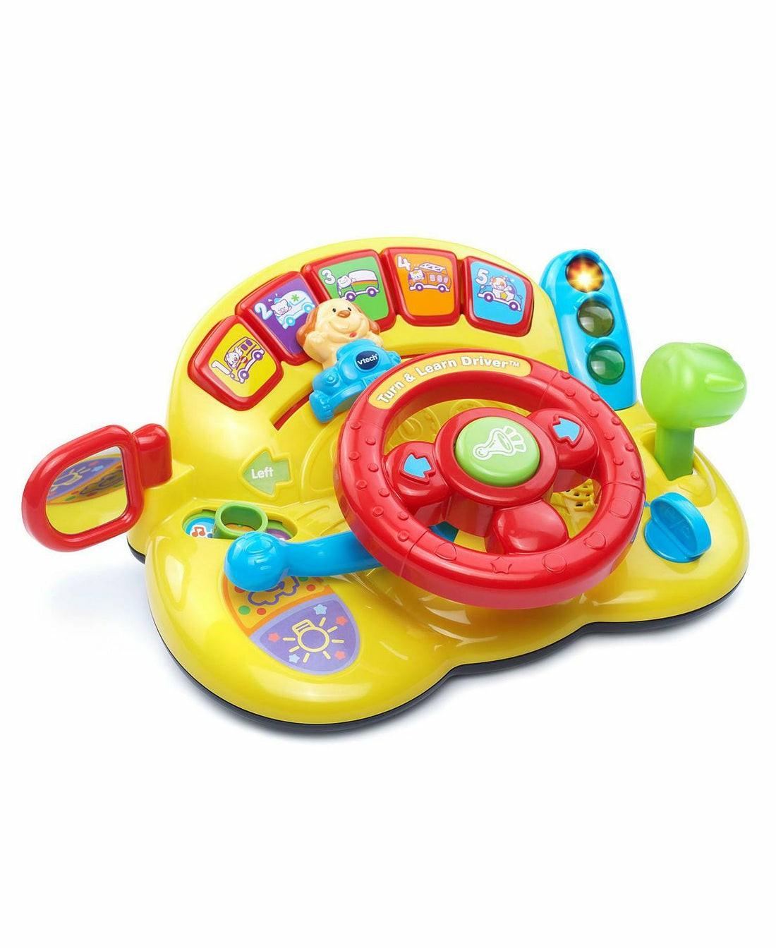 Preschool Education Toys & Activities | Vtech Turn & Learn Driver – Interactive Educational Toy With Music And Lights Preschool Education Toys & Activities Preschool Education Toys & Activities