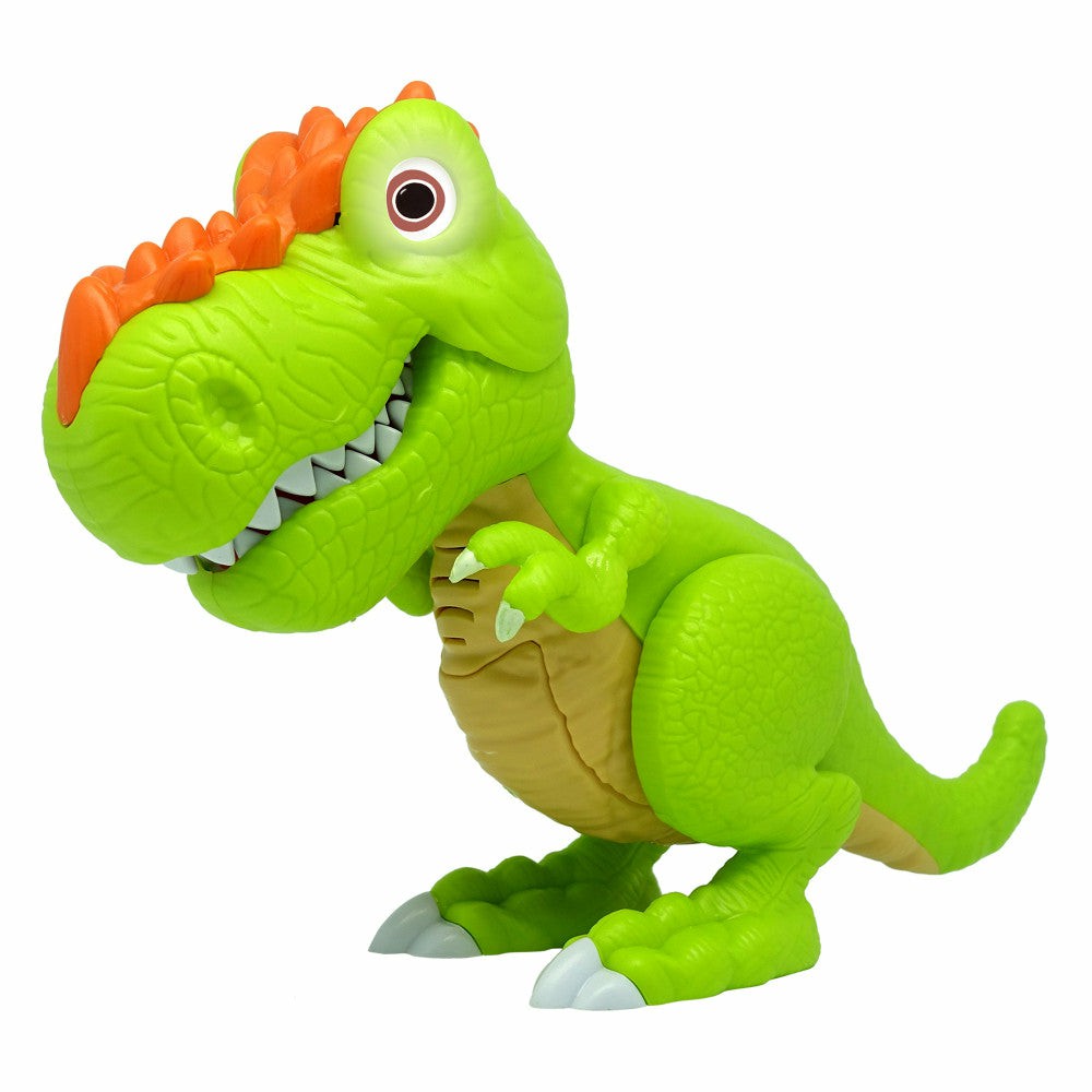 Preschool Figures & Playsets | Junior Megasaur Bend & Bite Dino – T-Rex Green, Interactive Toy For Kids Action Figures & Playsets Preschool Figures & Playsets