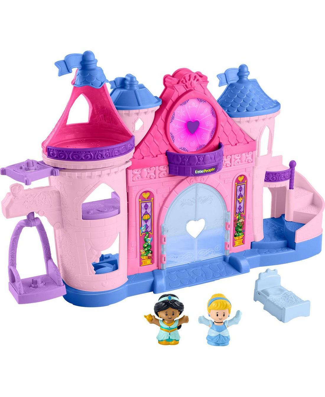 Preschool Figures & Playsets | Little People Disney Princess Magical Lights Dancing Castle Playset Action Figures & Playsets Preschool Figures & Playsets