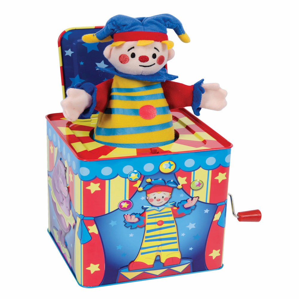 Preschool Pals | Schylling Silly Circus Jack-In-The-Box ‚Äì Colorful Clown Surprise Preschool Pals Preschool Pals