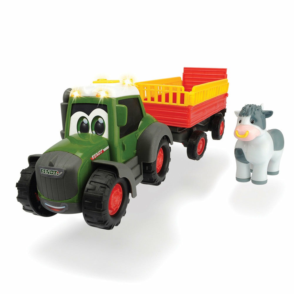 Preschool Vehicles | Dickie Toys Abc Fenti Farm Tractor And Animal Trailer Playset Preschool Toys & Activities Preschool Vehicles