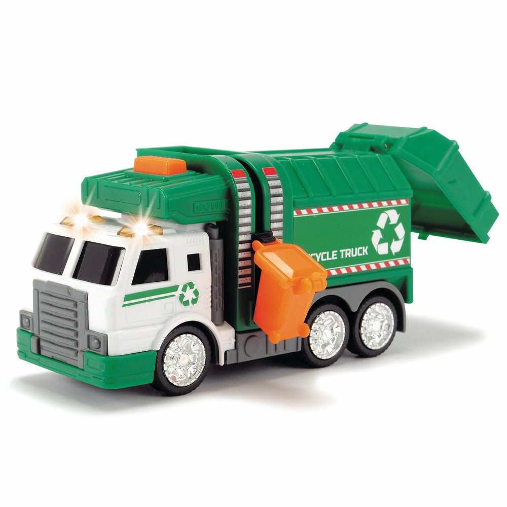 Preschool Vehicles | Dickie Toys Eco Series Freewheeling Recycling Truck With Lights And Sounds Preschool Toys & Activities Preschool Vehicles