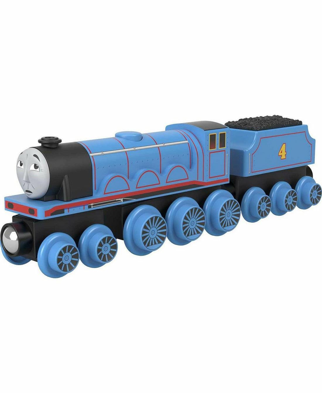 Preschool Vehicles | Fisher-Price Thomas & Friends Wooden Railway Gordon Engine With Coal-Car Preschool Toys & Activities Preschool Vehicles